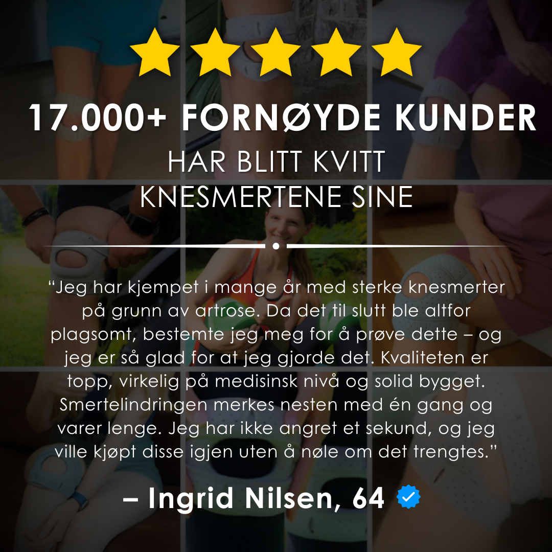 OrthoKnee Pro™ – For en hverdag uten knesmerter